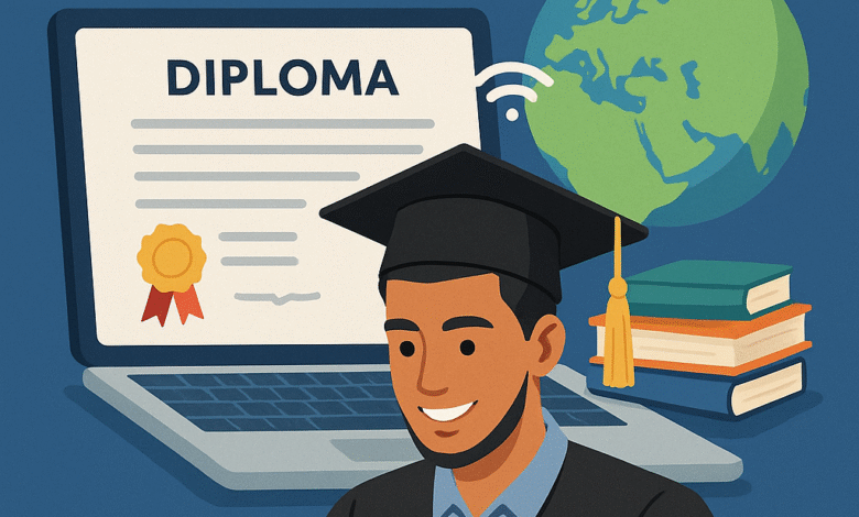 شهادات جامعية أونلاين معترف بها في الخليج 2025
